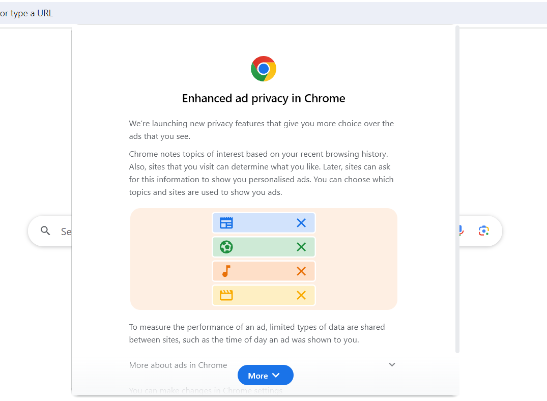 Enhanced Ad Privacy In Chrome